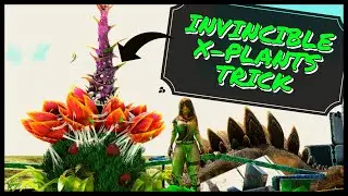 INVINCIBLE X-PLANTS TRICK in Ark | How to make armored/invincible xplants!