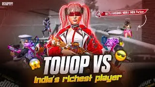 INDIA’S RICHEST PLAYER VS TOUOP 💀| BGMI 1v4 Clutches |