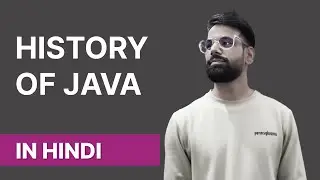 JAVA  HISTORY IN HIND. CHAPTER 1 I | NARESH SWAMI