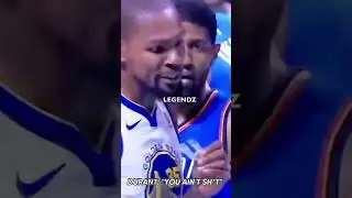 When Kevin Durant told Russell Westbrook: “you ain’t sh*t… you’re a pu**y”👀 #shorts #warriors