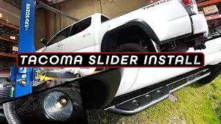 Tacoma Short Bed Rock Slider Installation