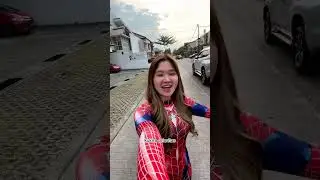 Yang lagi viral, lima puluh - lima puluh  versi Spider - Man