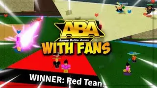Anime Battle Arena 2v2's With My Subscribers! | Roblox ABA