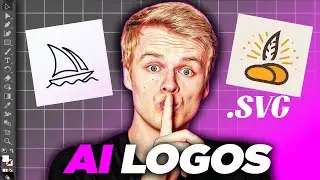 How to Make Professional Scalable Logos Using AI | Midjoureny AI