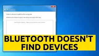 Windows 7 Bluetooth Not Discovering – Quick Fix