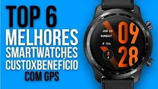 TOP 6 MELHORES SMARTWATCHES com GPS em 2024 (Custo Benefício)