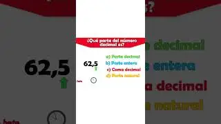 ¿Qué parte decimal es? #maths #matematicas #division2 #educación