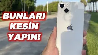 iPHONE ALINCA İLK YAPILMASI GEREKENLER NELER? (iPhone Ayarları Nasıl Olmalı)