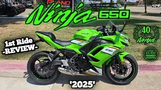 2025 Kawasaki Ninja 650 Ride & Review | Best Midsize Beginner Sportbike