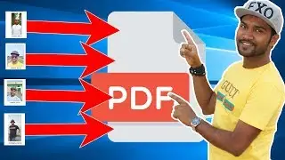 How to merge multiple images into one PDF file in Windows 10