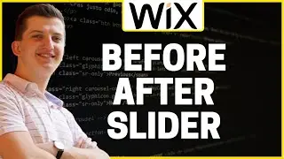 How To Add Before After Slider In Wix