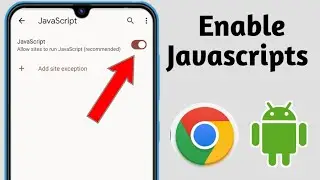 How To Enable Javascript in Chrome on Android (2024)