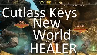 Cutlass Keys Chests and Location - Playing as Healer in Group PvP Flagged for Extra Luck - New World