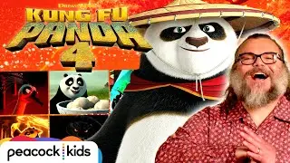 Jack Black Recaps KUNG FU PANDA 1-3 in 60 Seconds! | KUNG FU PANDA 4