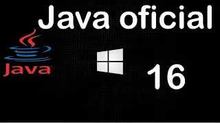 Como descargar Java 16