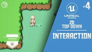 Unreal Engine 5 Tutorial -  2D Top Down Game Part 4: Interactions