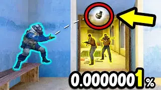 0.0000001% NADE MOMENTS! - CS:GO BEST ODDSHOTS 