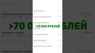 Сколько зарабатывают программисты на фрилансе в Telegram ?| Python| Bot 