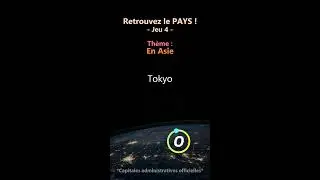 Quiz PAYS et CAPITALES / Jeu 4 - En Asie / 