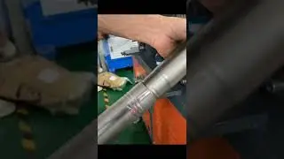 AmazingChina: Machine Rolls Tubing Threads