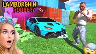 10M LAMBORGHINI ROBBERY ! 🚨 Indian Bike Driving 3d New Update 🎉