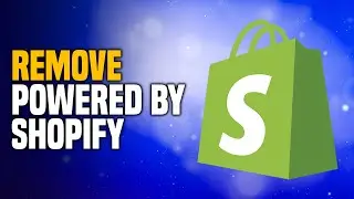 How to Remove Powered by Shopify (EASY!)