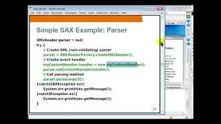 SAX (Simple API for XML)