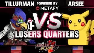 FPS4 Online - AFM | TillurMan (Falco) vs. Arsee (Pikachu/Naruto) - SSF2 Losers Quarters