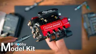 Build a Toyan V8 Engine | Speed Build | Stirlingkit