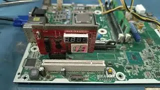 How to fix black no signal problem of hp Dell motherboard vrm section repair