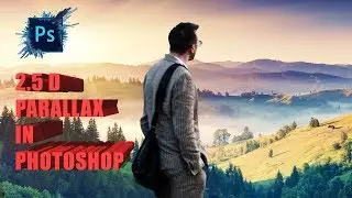 PHOTOSHOP TUTORIAL_ANIMATING STILL PHOTO {2.5 D PARALLAX}