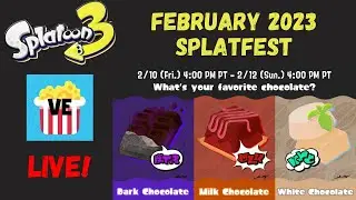 Let's See How Bad I Am on Team Dark Chocolate! (Another Bad Splatfest Stream) | Splatoon 3 Live