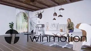 TWINMOTION 2023 RENDER SERIES EPS 03 (LIVING ROOM) PATH TRACING