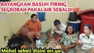 Ternyata Di Sini Air Mahal .Setelah Makan Kerja Sama Mencuci piring