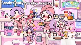 Candy’s Family Morning Routine at Kawaii House 🏠🎀 Avatar World | Pazu