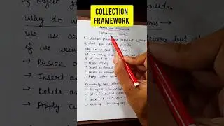 Collection framework in Java #java #javaprogramming #javadeveloper #javacode