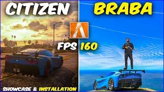 *Citizen Braba* Fivem Showcase & Installation | Increase Fps✅ | Boost FPS📈