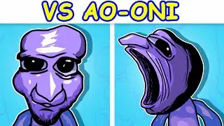 Friday Night Funkin VS Ao-Oni (FNF Mod) (Scary/Horror)