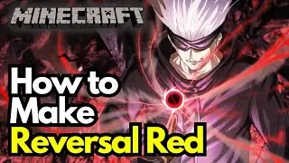 Unleashing Gojos Reversal Red ! | Minecraft Jujutsu Kaisen Command Tutorial