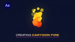 Create a Cartoon Fire Simulation in After Effects. No Plugins!