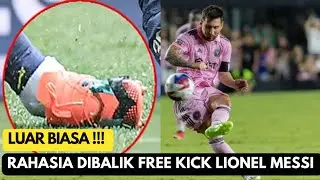 99 % BISA CIDERA ❗❗ TEKNIK RAHASIA FREE KICK LUAR BIASA LIONEL MESSI ARGENTINA INTER MIAMI BARCELONA