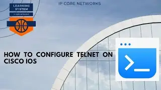 how to configure telnet on cisco IOS #CCNA