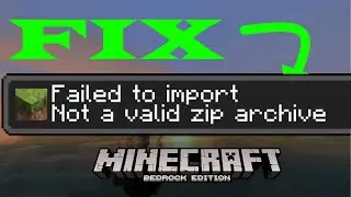 FIX: Invalid Zip Archive Minecraft Texture Pack (Tutorial) 1.20