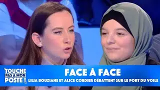 Port du voile : le face-à-face tendu entre Lilia Bouziane et Alice Cordier