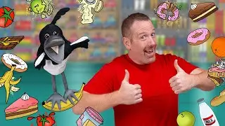 Steve and Maggie Food Game for Kids | Let's Learn and Play with Steve and Maggie