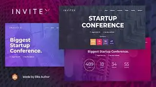 Invitex - Event and Conference Website Template | Themeforest Website Templates and Themes