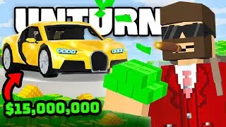 I OPENED THE RICHEST BLACK MARKET SUPERCAR SHOP IN LIFE RP! (Unturned Life RP #103)