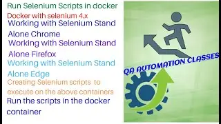 Docker selenium Integration | Run Selenium scripts in docker container| Selenium 4.x  Grid in docker