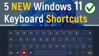 5 New Windows 11 Keyboard Shortcuts You Should Use