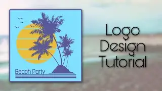 Beach Logo Design Idea using Picsart | Picsart Logo Editing